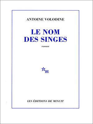 cover image of Le Nom des singes